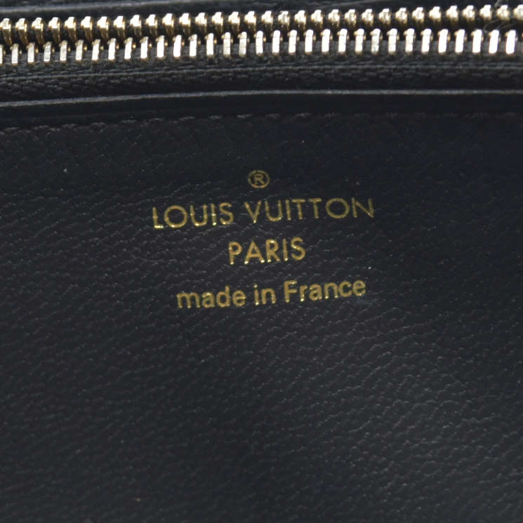 $1250 2014 Louis Vuitton Parnassea Portefeuille Iena Zip Around Long Wallet MI0134