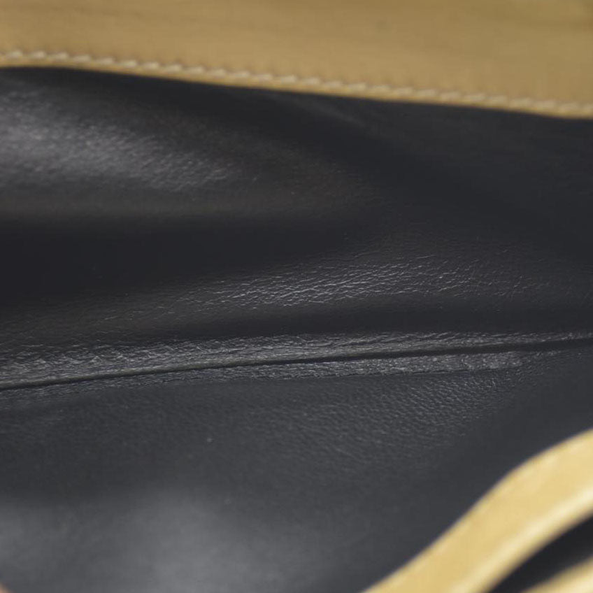 Chloe Paddington Leather Long Bifold Wallet Gold