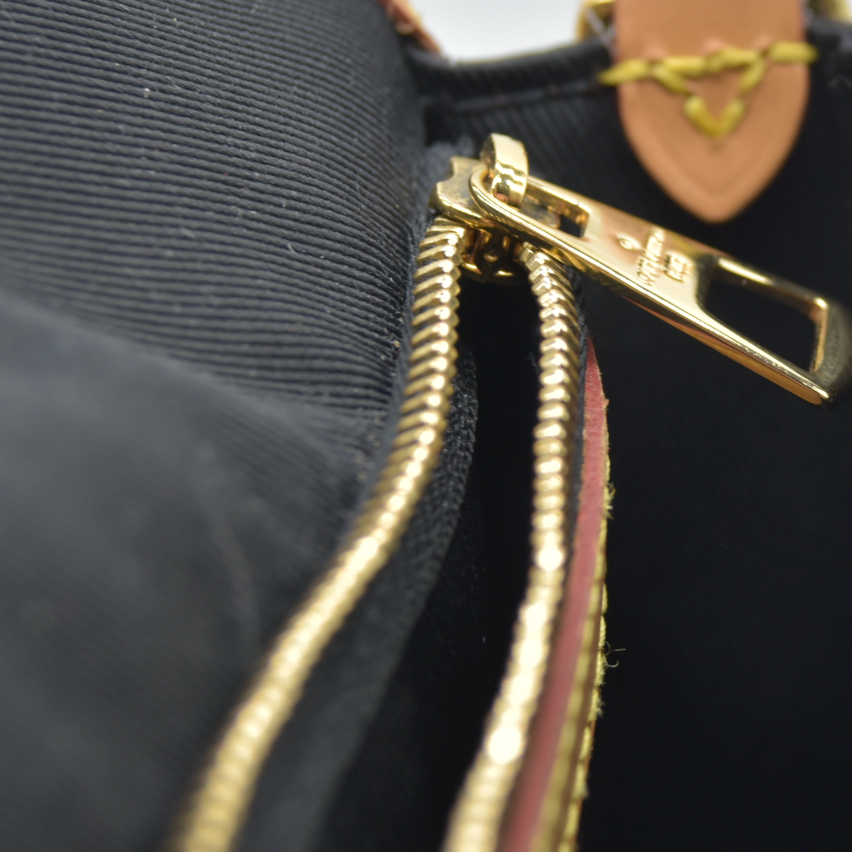 $2620 LOUIS VUITTON  Monogram Diane Black RFID Crossbody