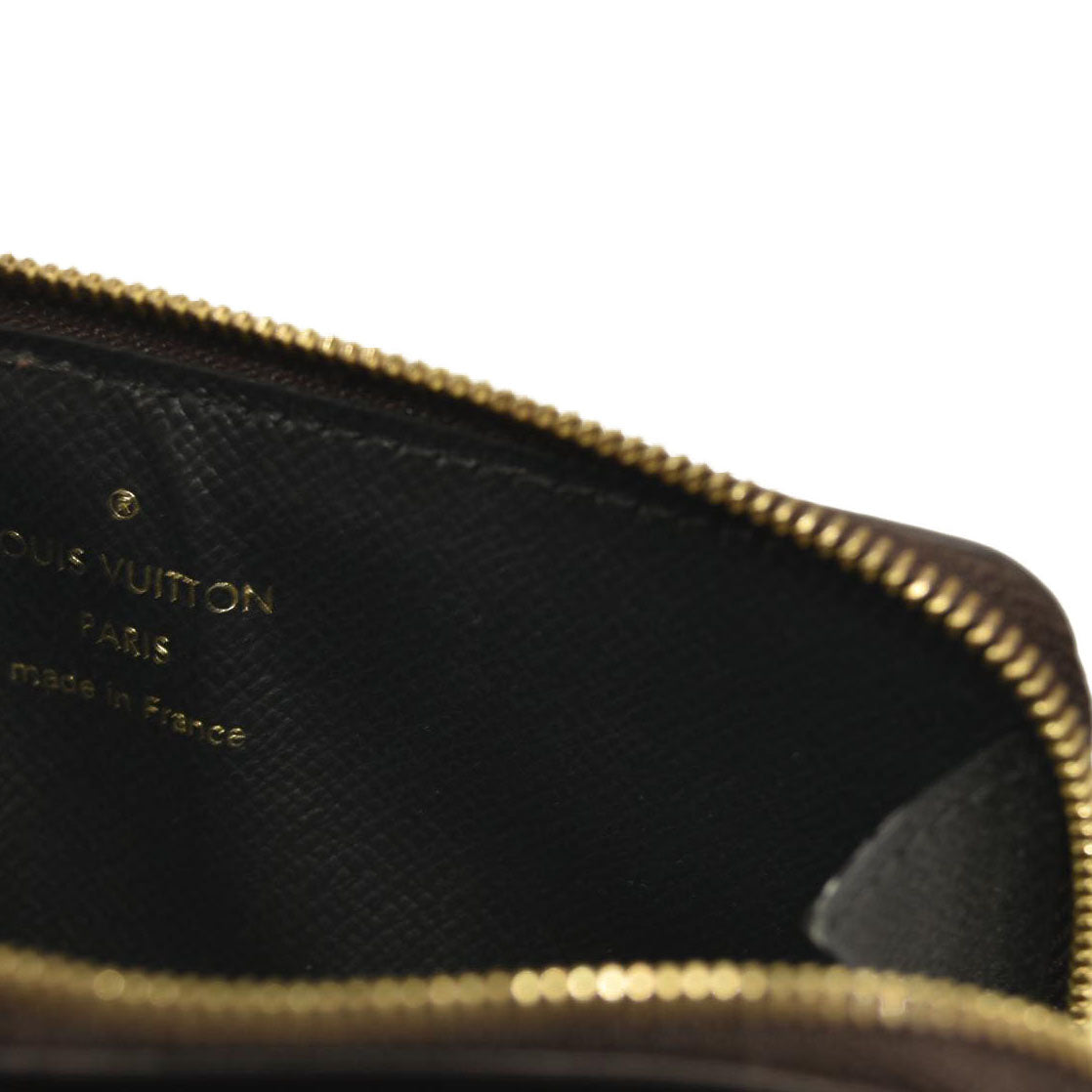 Louis Vuitton Monogram Recto Verso Card Holder Black