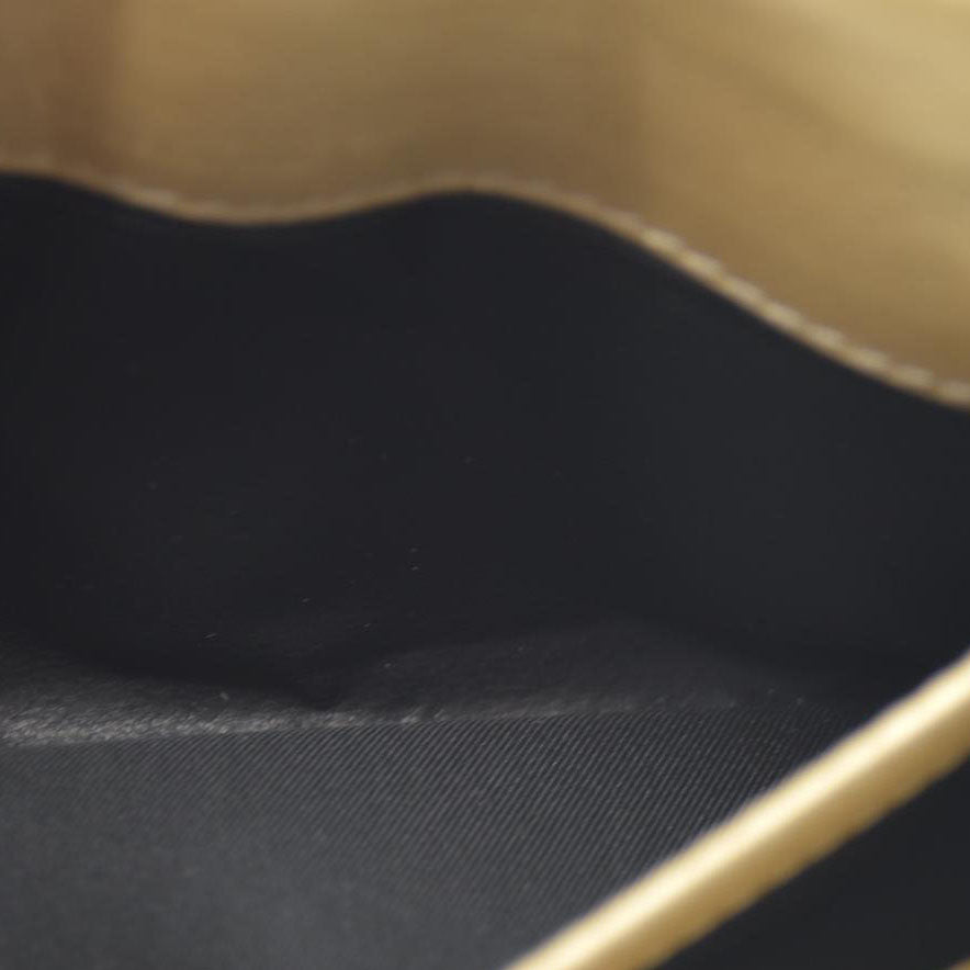 Chloe Paddington Leather Long Bifold Wallet Gold