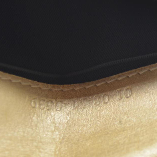 Chloe Paddington Leather Long Bifold Wallet Gold