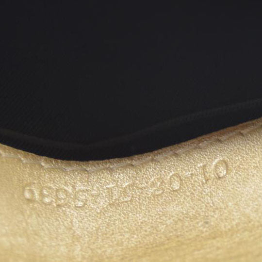 Chloe Paddington Leather Long Bifold Wallet Gold