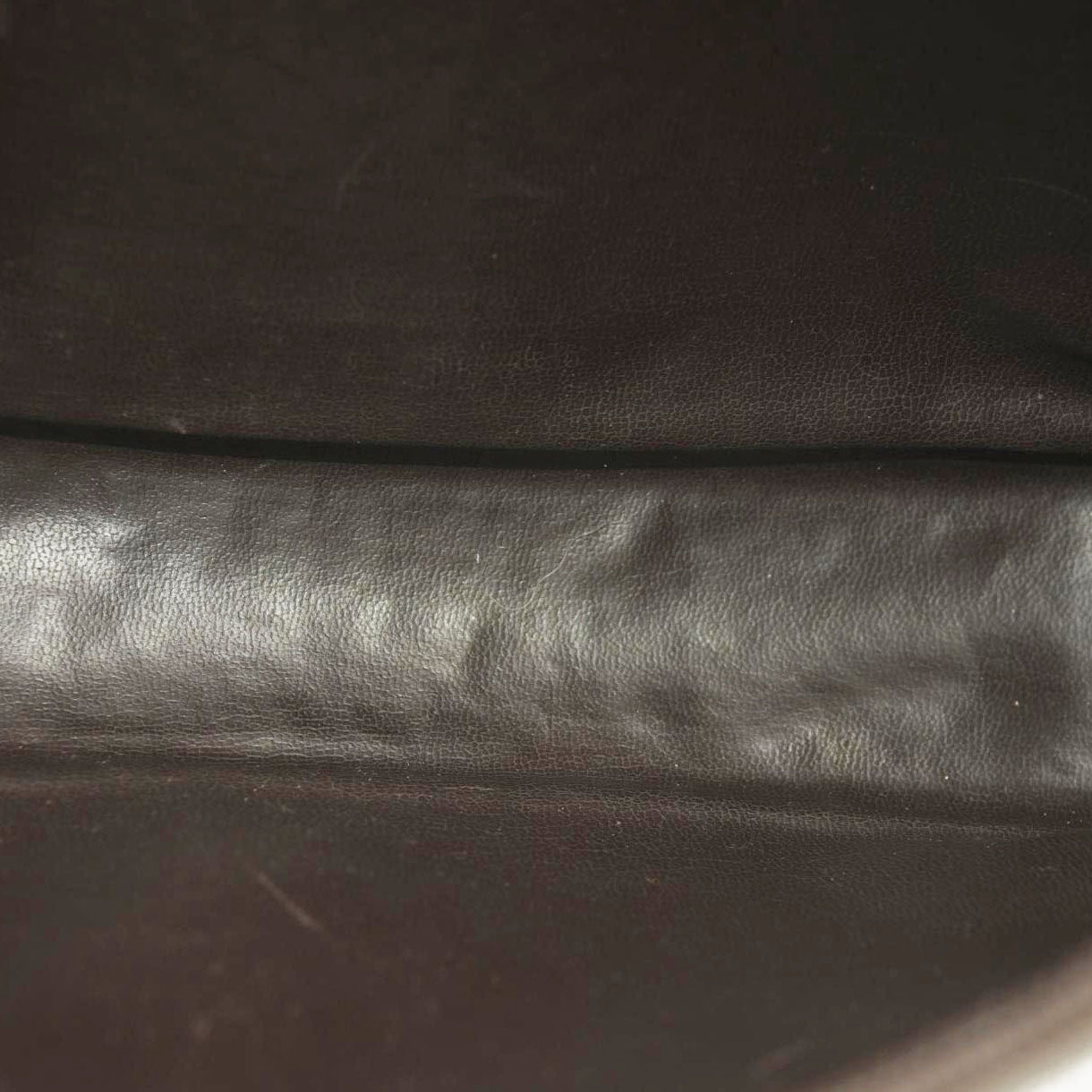 Vintage GUCCI GG Logo PVC Clutch Bag Beige