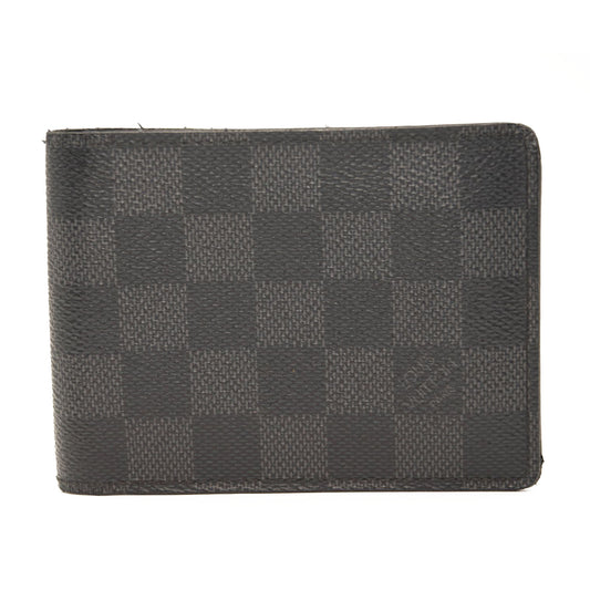 LOUIS VUITTON Multiple Wallet Damier Graphite Canvas