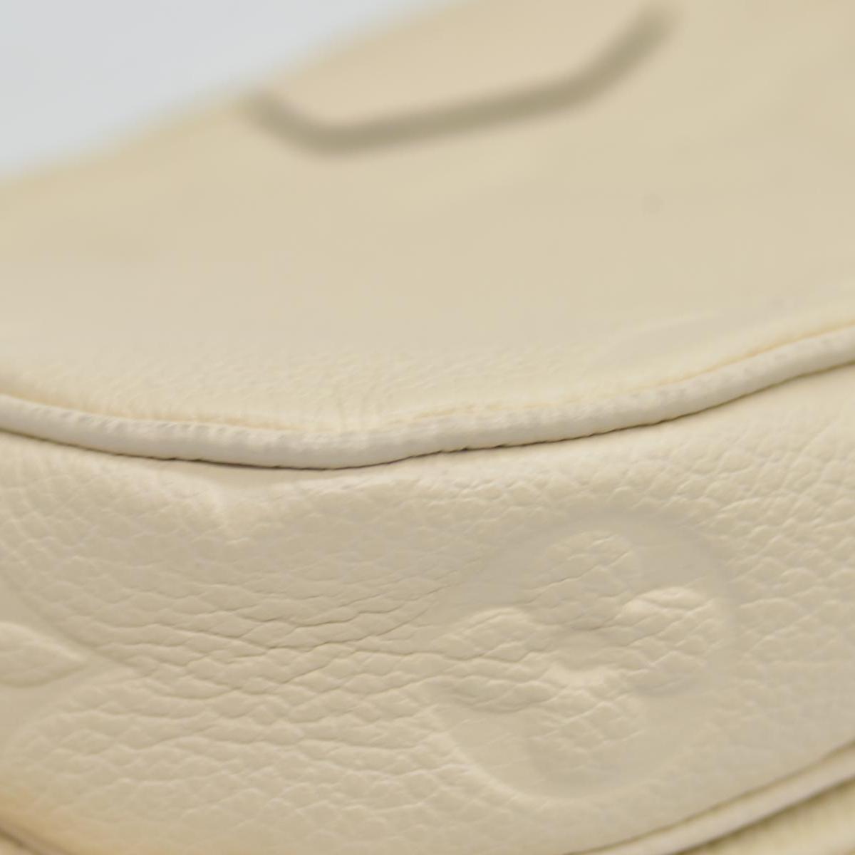 $3100 Louis Vuitton Monogram Giant Multi Pochette Accessoires Empreinte Cream
