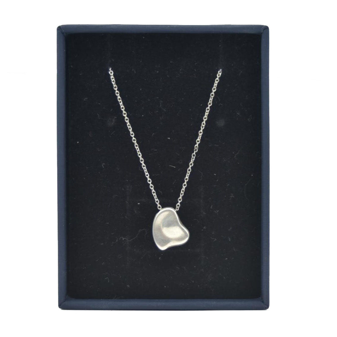 $600 Tiffany & Co. Elsa Peretti Full Heart Pendant in Sterling Silver, 9 mm CONSIGNMENT