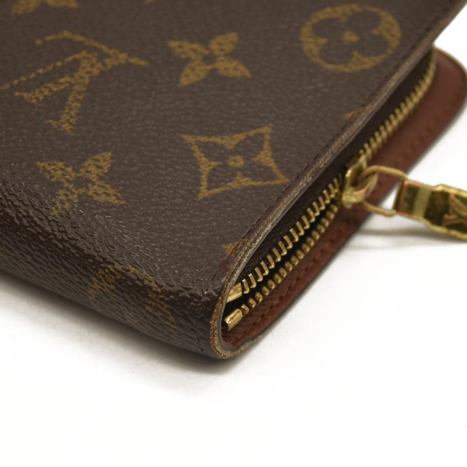 LOUIS VUITTON  Monogram Zippy Porte Monaie Wallet CA0020