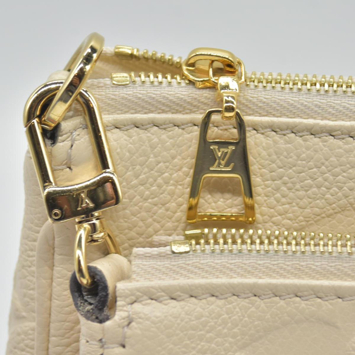 $3100 Louis Vuitton Monogram Giant Multi Pochette Accessoires Empreinte Cream
