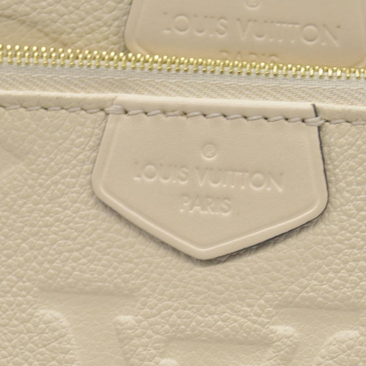 $3100 Louis Vuitton Monogram Giant Multi Pochette Accessoires Empreinte Cream