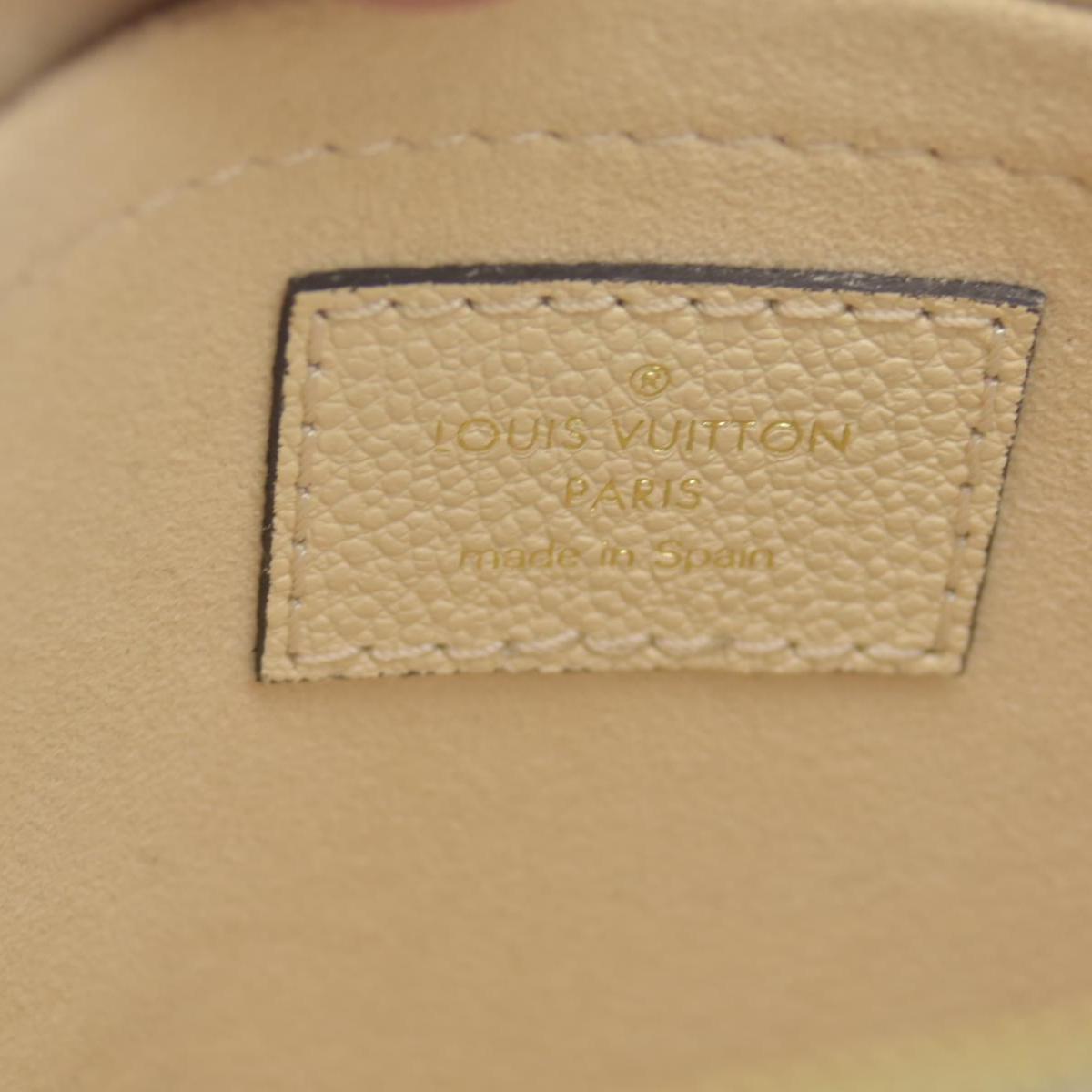 $3100 Louis Vuitton Monogram Giant Multi Pochette Accessoires Empreinte Cream