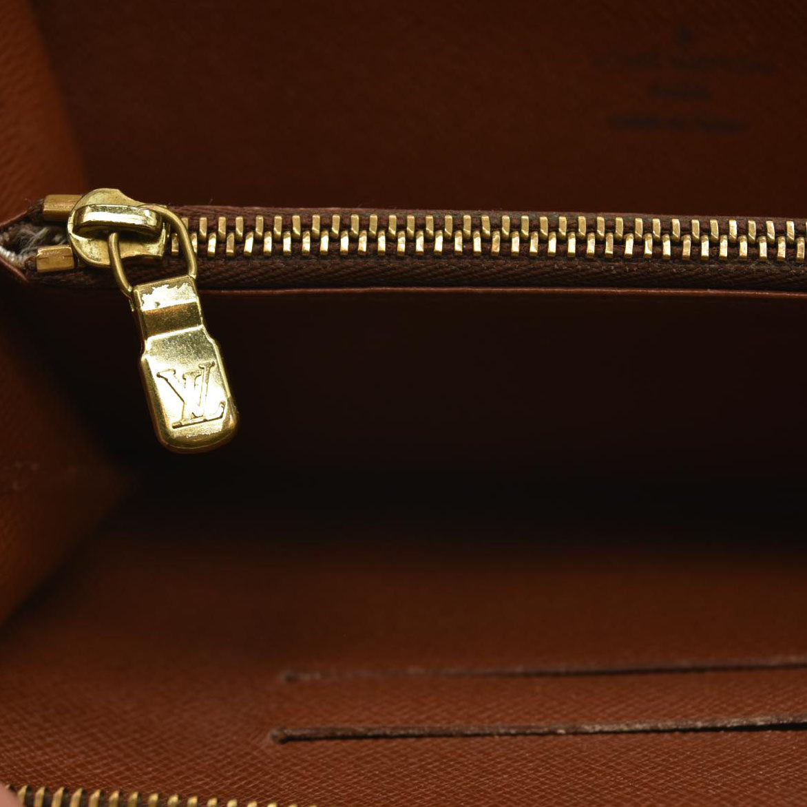 LOUIS VUITTON  Monogram Zippy Porte Monaie Wallet CA0020