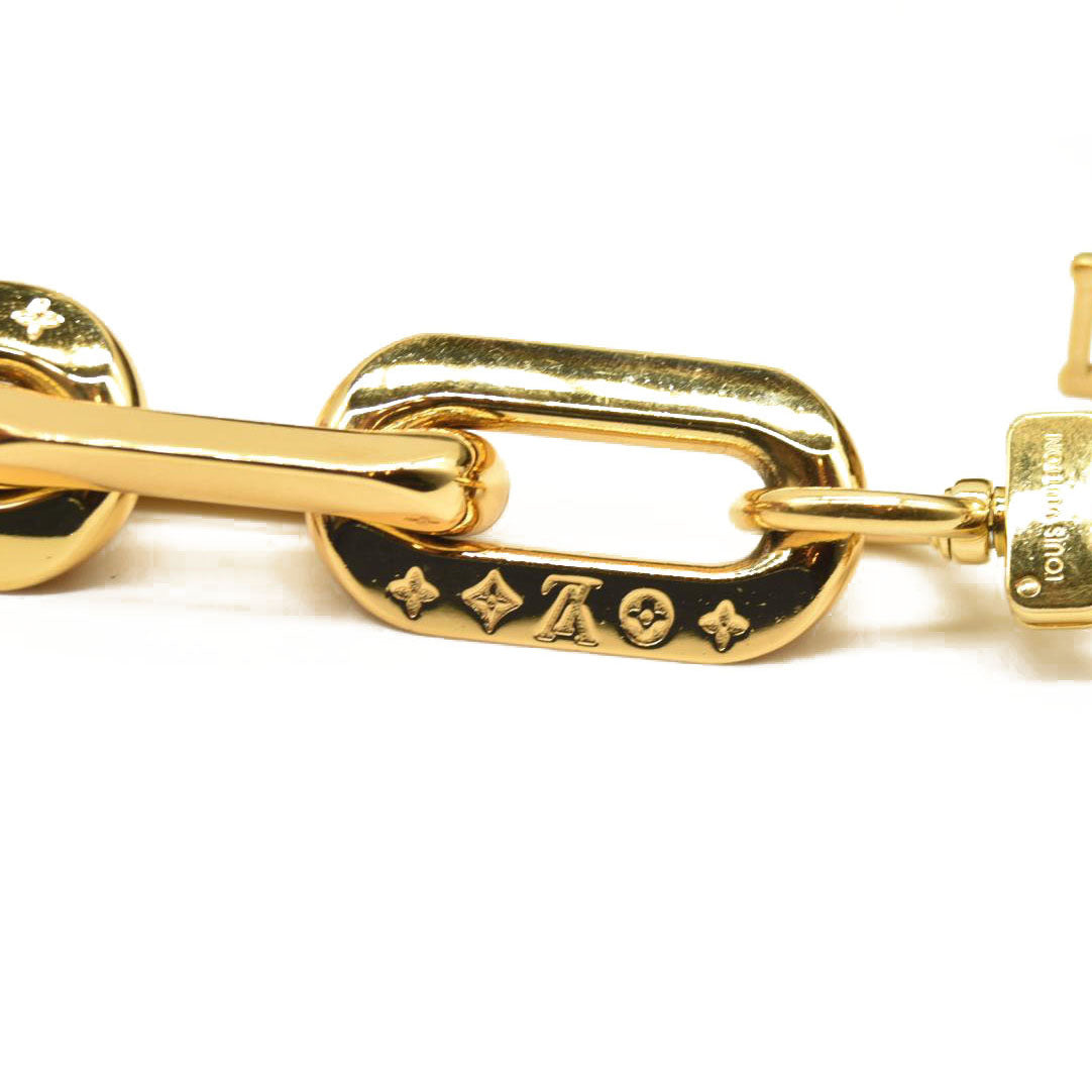 LOUIS VUITTON Lambskin Embossed Monogram Coussin BB Black