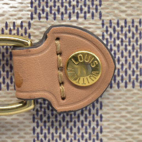 $2500 Louis Vuitton Damier Azur Braided Neverfull MM