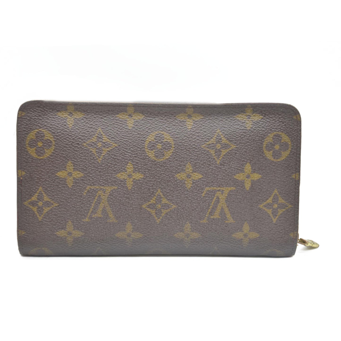 LOUIS VUITTON Monogram Porte Monnaie Zip Around Long Wallet CA0918