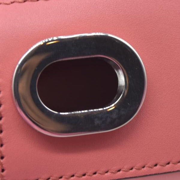 $2980 Gucci Senna Calfskin Petite GG Top Handle Shoulder Bag Pink