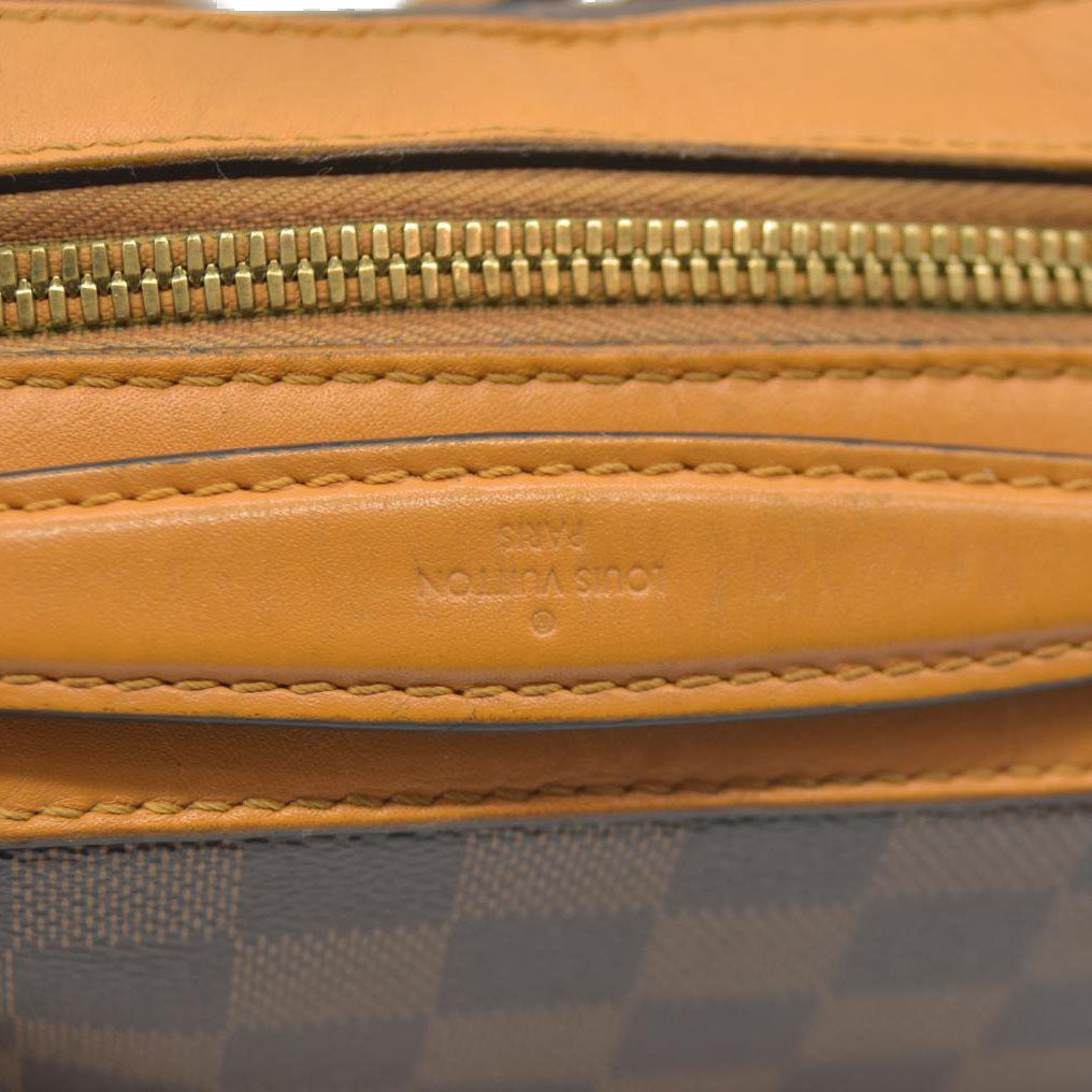 Louis Vuitton  Damier Ebene Santa Monica Safran