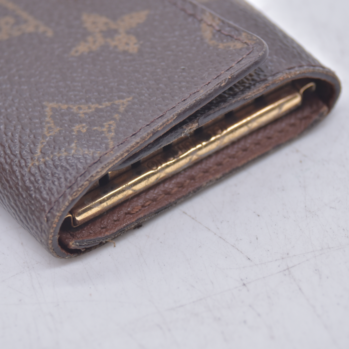 2002 Louis Vuitton Monogram Multicles 6 Ring Key Holder Brown CT1012