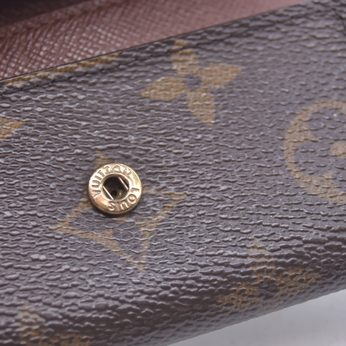 2002 Louis Vuitton Monogram Multicles 6 Ring Key Holder Brown CT1012
