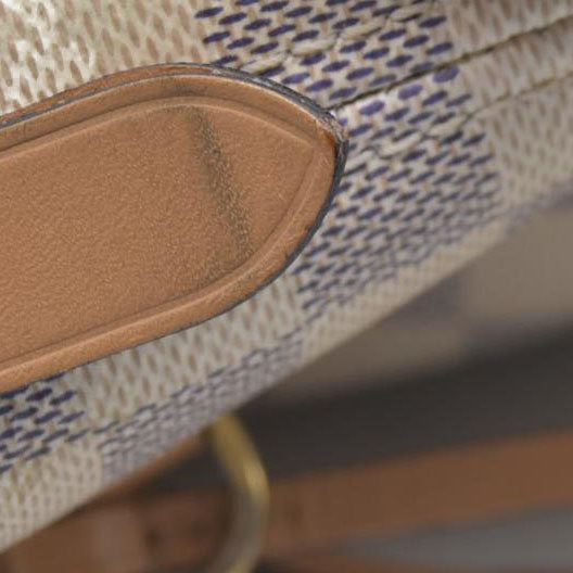 $2500 Louis Vuitton Damier Azur Braided Neverfull MM