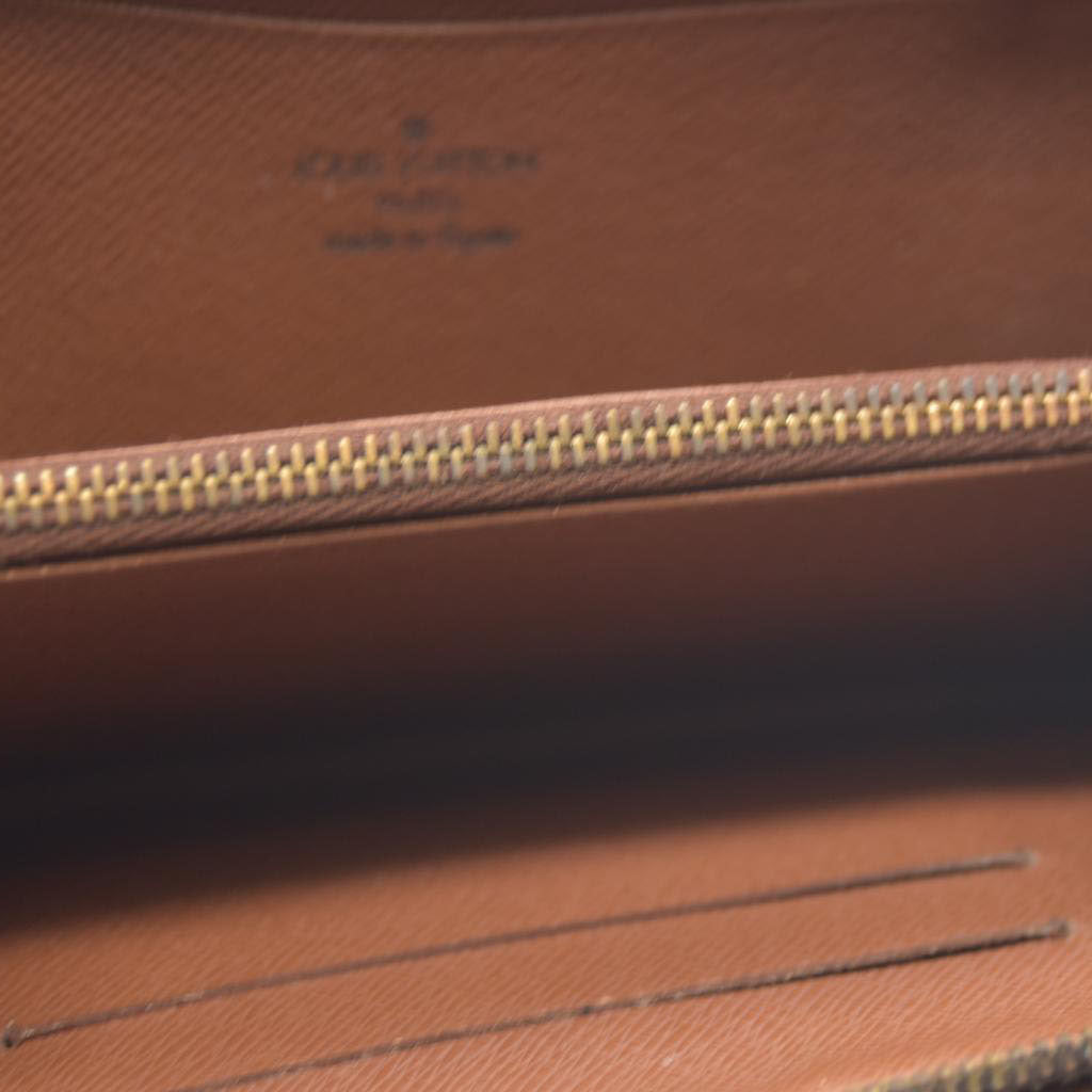 LOUIS VUITTON Monogram Porte Monnaie Zip Around Long Wallet CA0918