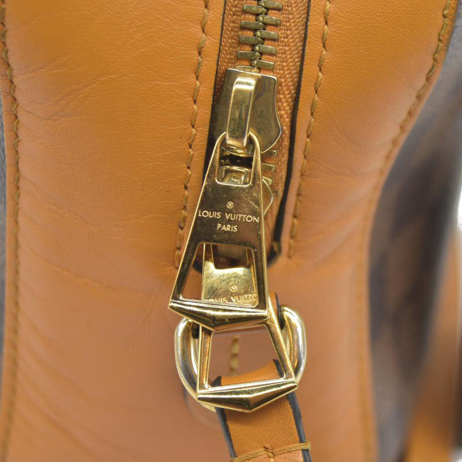 Louis Vuitton  Damier Ebene Santa Monica Safran