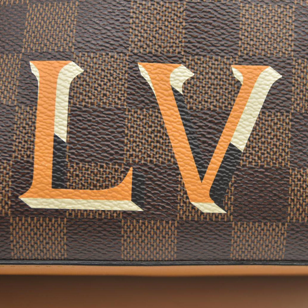 Louis Vuitton  Damier Ebene Santa Monica Safran