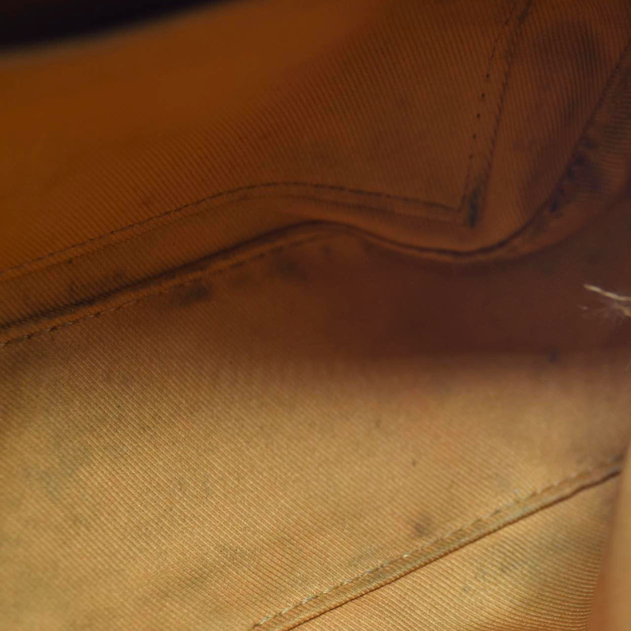 Louis Vuitton  Damier Ebene Santa Monica Safran