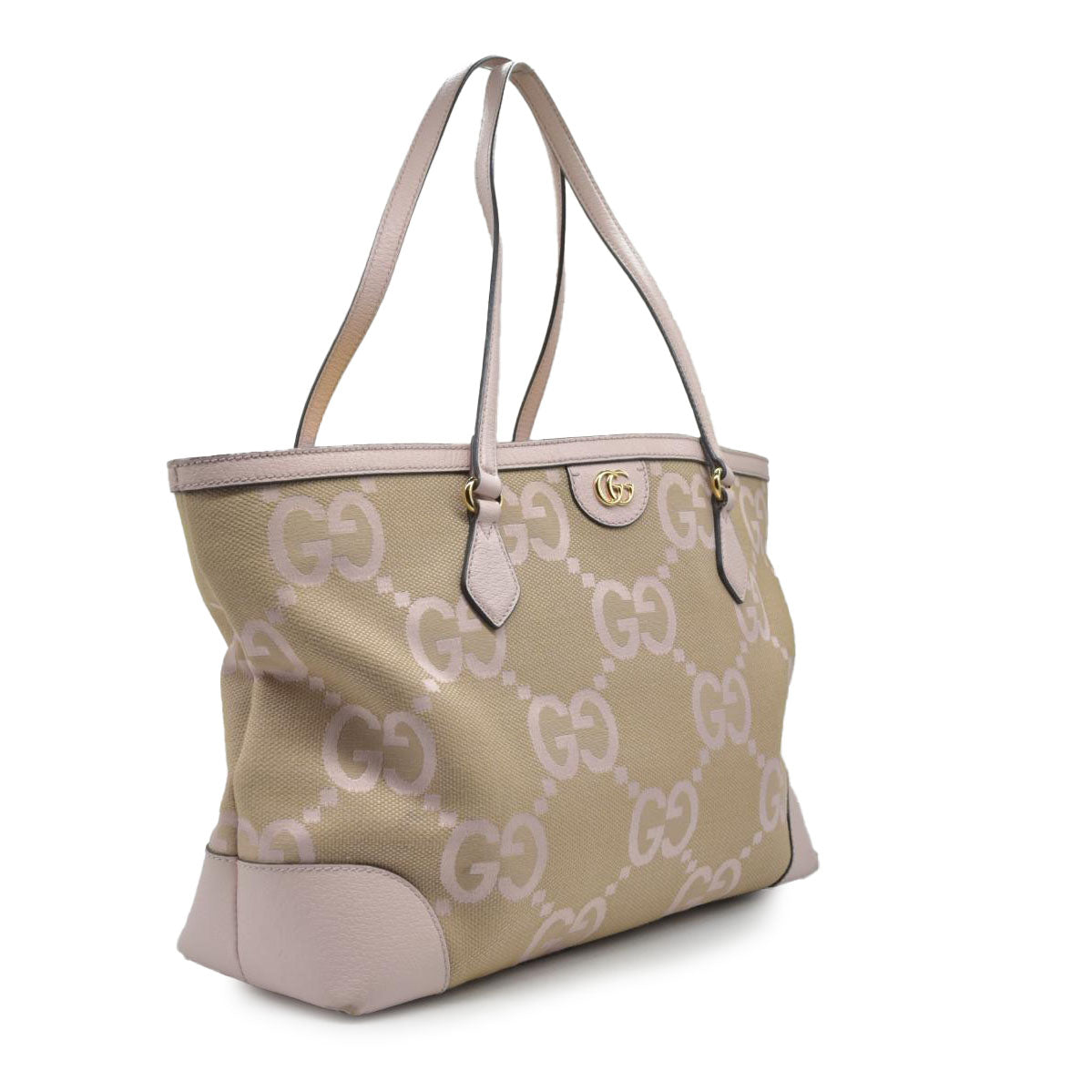 $1890 Gucci Jumbo GG Canvas Ophidia Large Shopping Tote