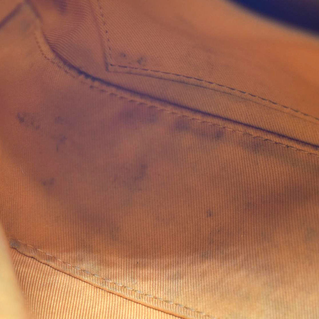 Louis Vuitton  Damier Ebene Santa Monica Safran