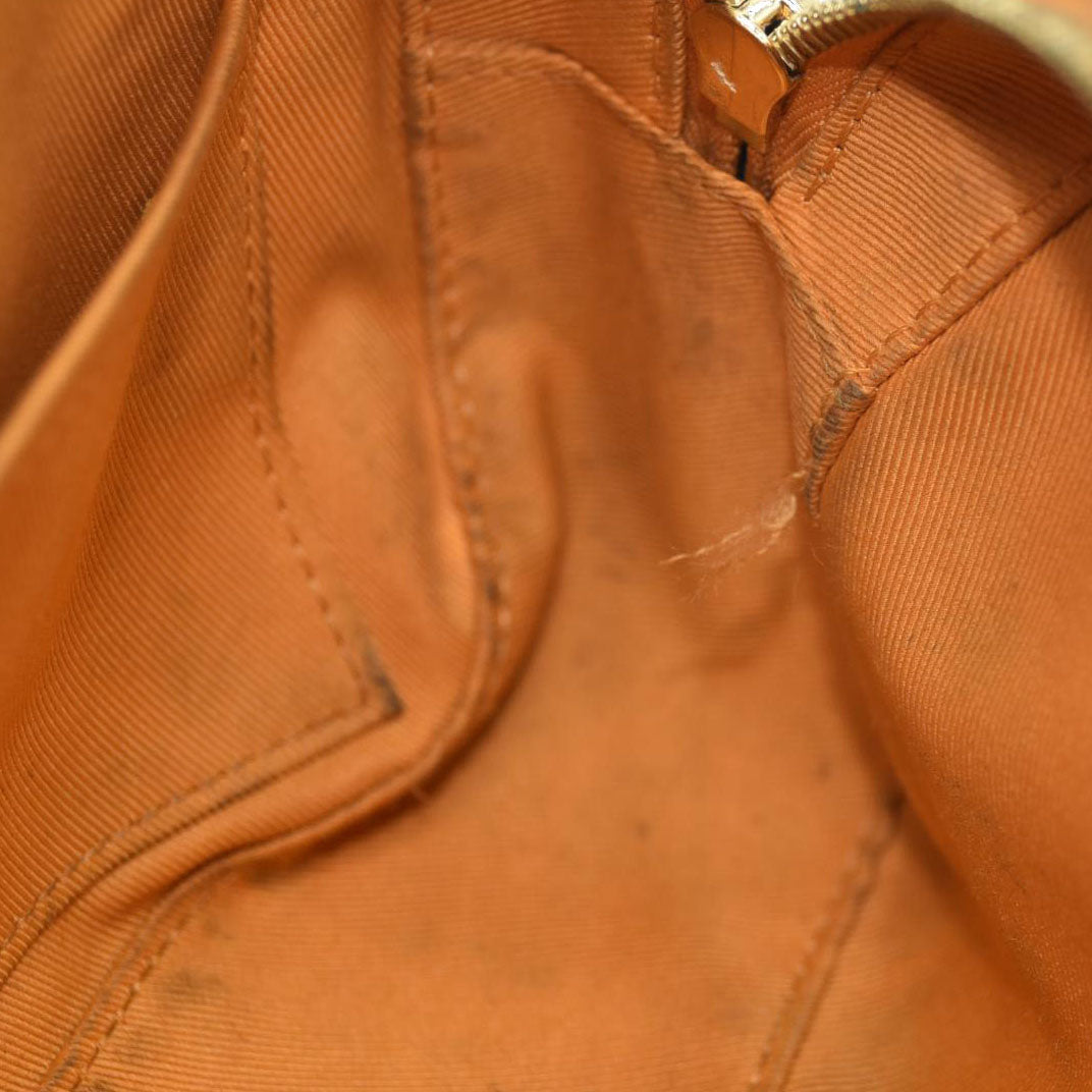 Louis Vuitton  Damier Ebene Santa Monica Safran