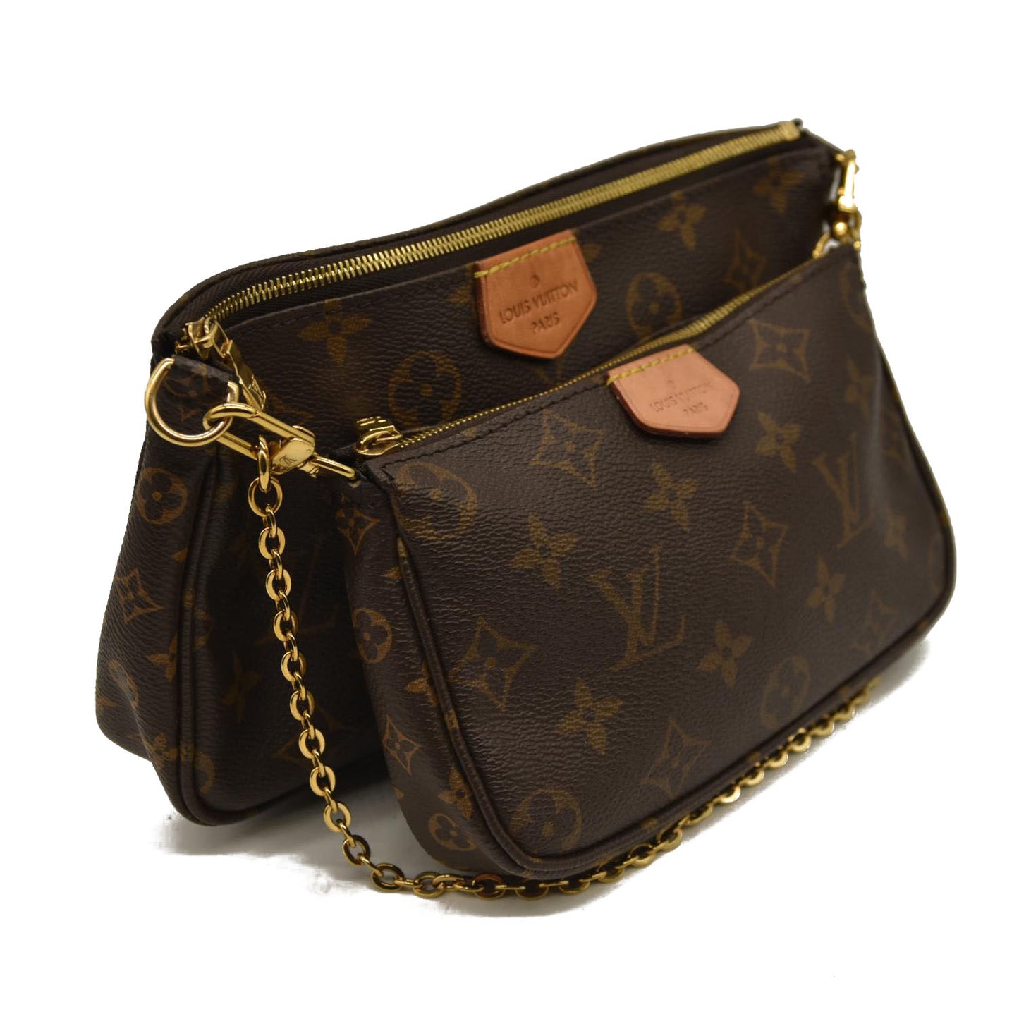 LOUIS VUITTON  Monogram Multi Pochette Accessories Kaki SD0290