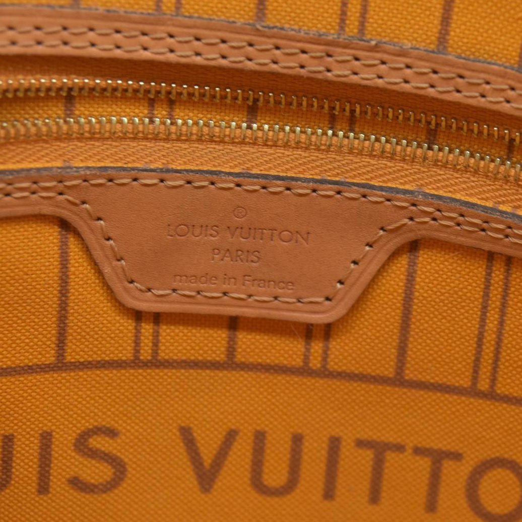 $2500 Louis Vuitton Damier Azur Braided Neverfull MM