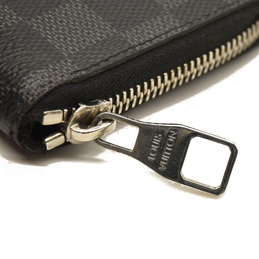 Louis Vuitton  Damier Graphite Zippy Vertical Wallet CA1195