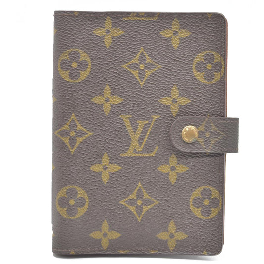 LOUIS VUITTON Monogram Agenda PM Day Planner Notebook Cover CA0030 AUCTION $495
