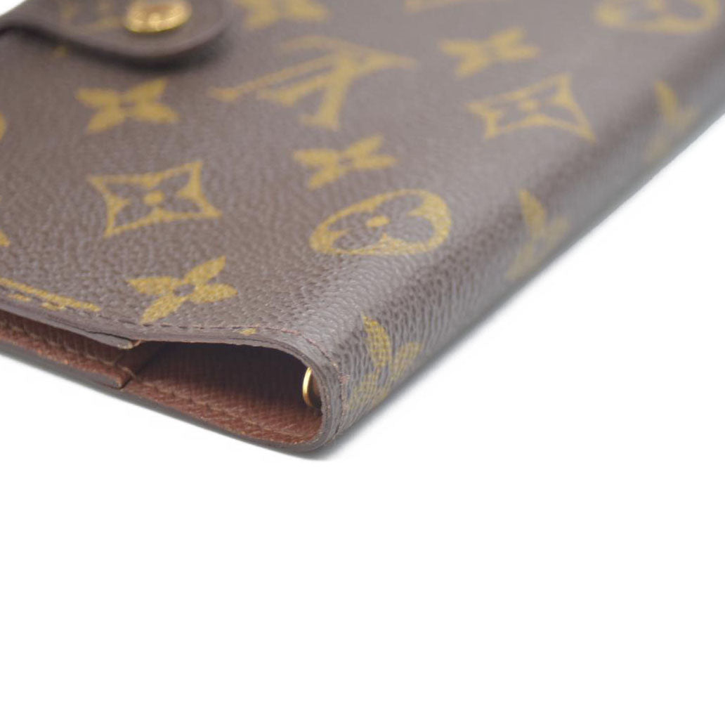 LOUIS VUITTON Monogram Agenda PM Day Planner Notebook Cover CA0030 AUCTION $495