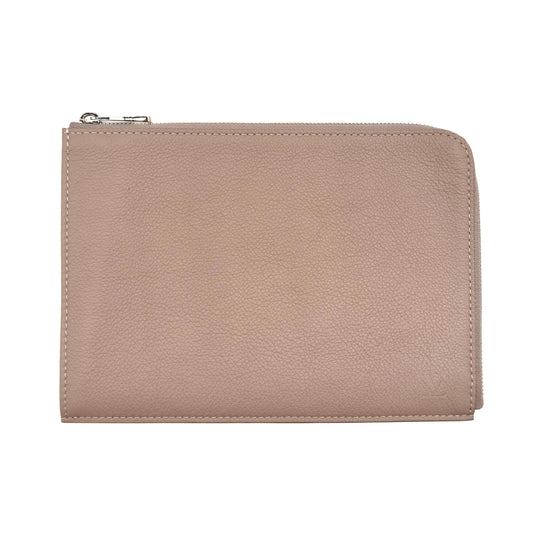 LOUIS VUITTON Taurillon Pochette Jour PM Beige TH4177