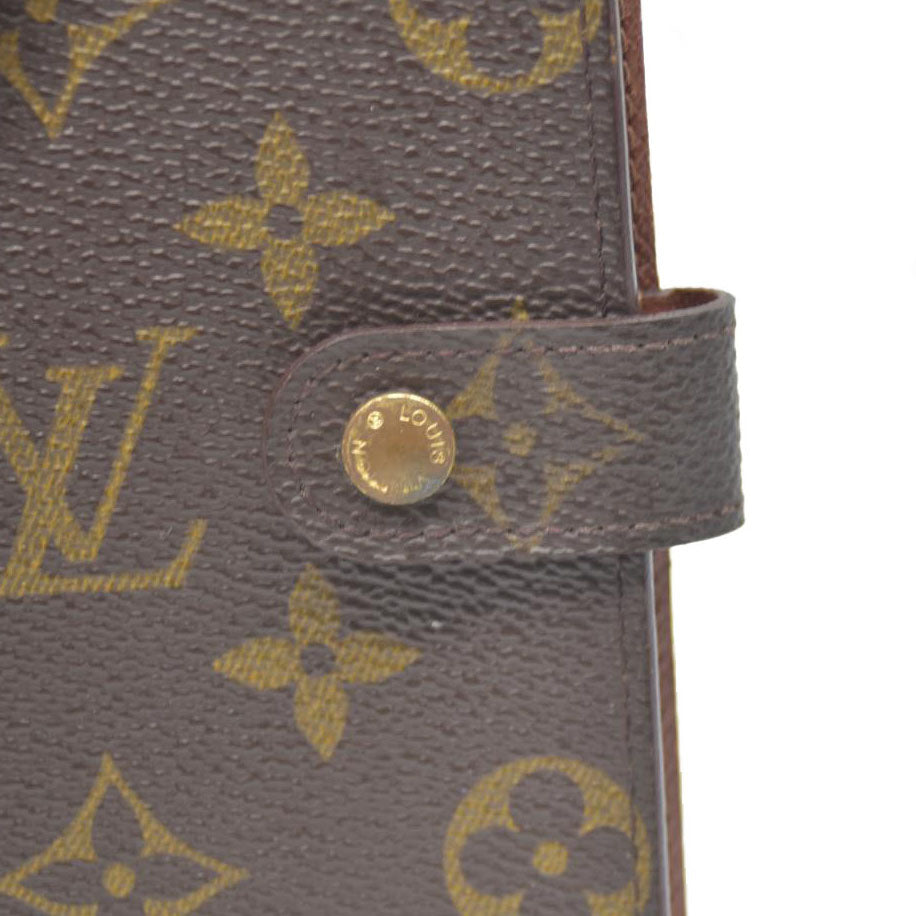 LOUIS VUITTON Monogram Agenda PM Day Planner Notebook Cover CA0030 AUCTION $495
