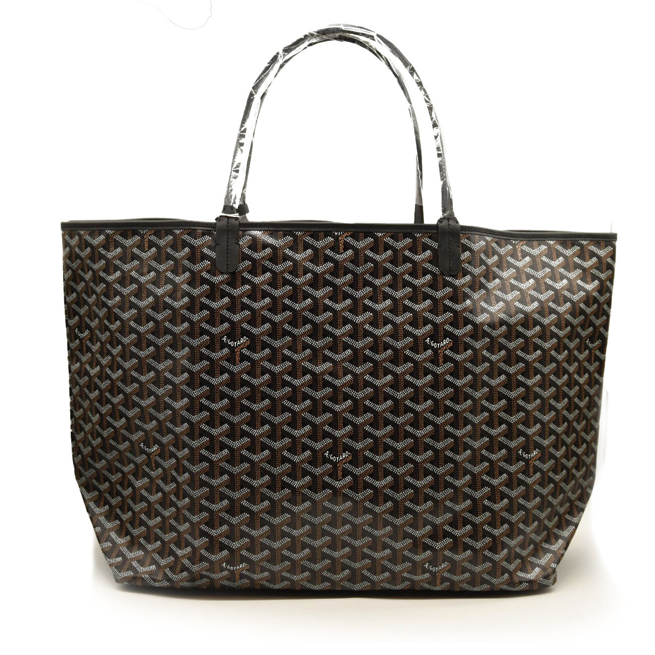 NEW GOYARD Goyardine Saint Louis GM Black