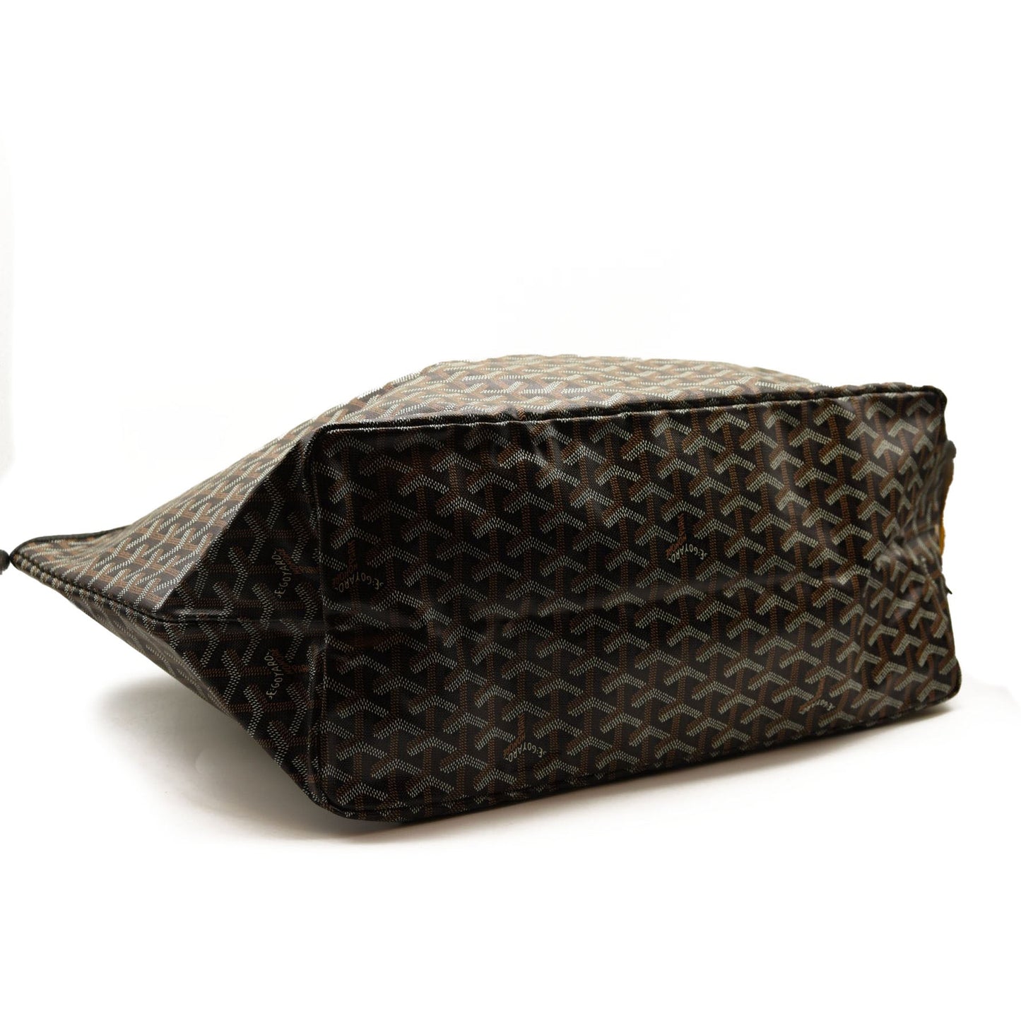 NEW GOYARD Goyardine Saint Louis GM Black