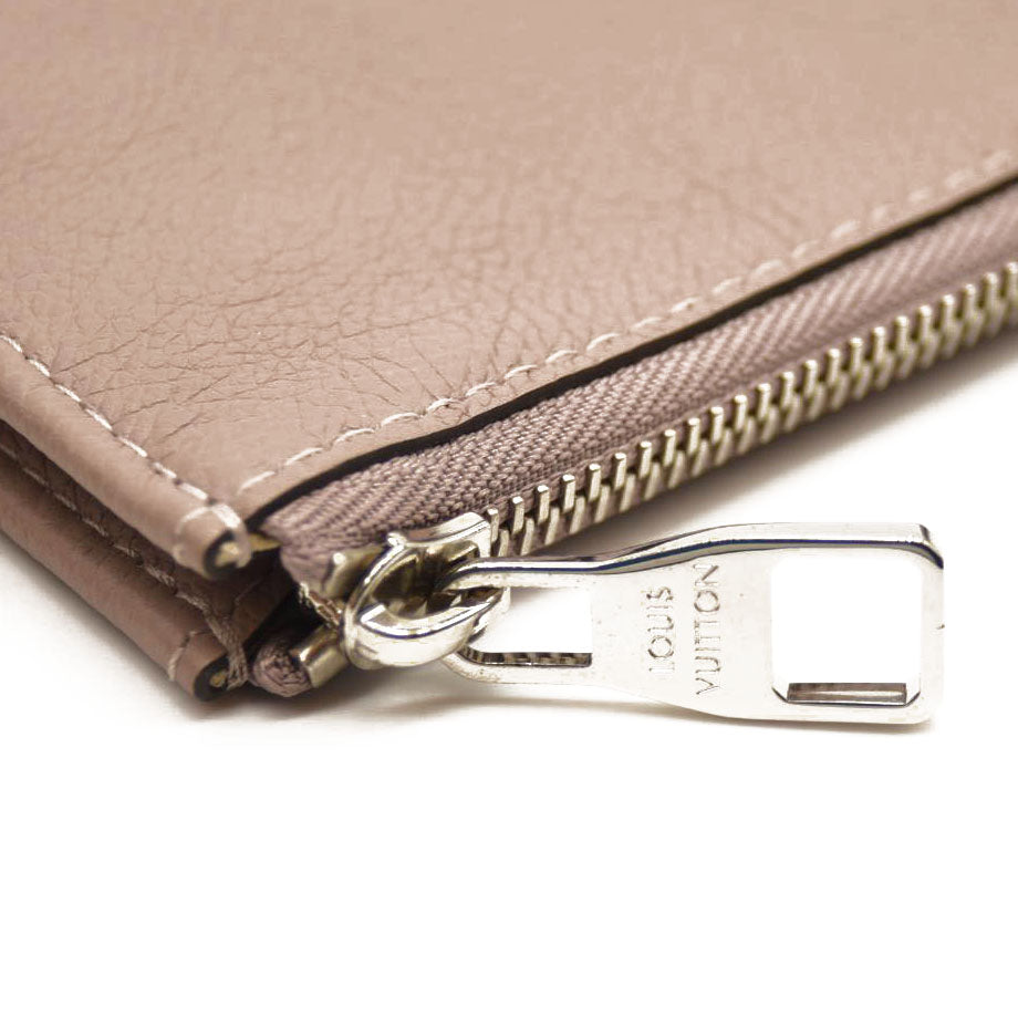 LOUIS VUITTON Taurillon Pochette Jour PM Beige TH4177