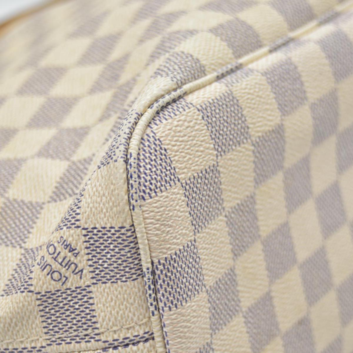 $2160 Louis Vuitton Damier Azur Neverfull PM Tote Bag Handbag VI3178 CONSIGNMENT