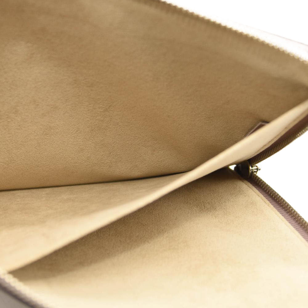 LOUIS VUITTON Taurillon Pochette Jour PM Beige TH4177