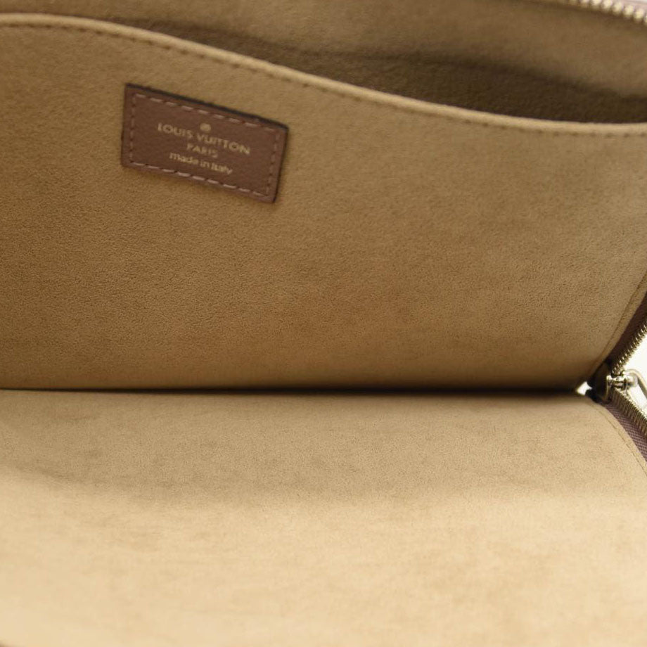 LOUIS VUITTON Taurillon Pochette Jour PM Beige TH4177