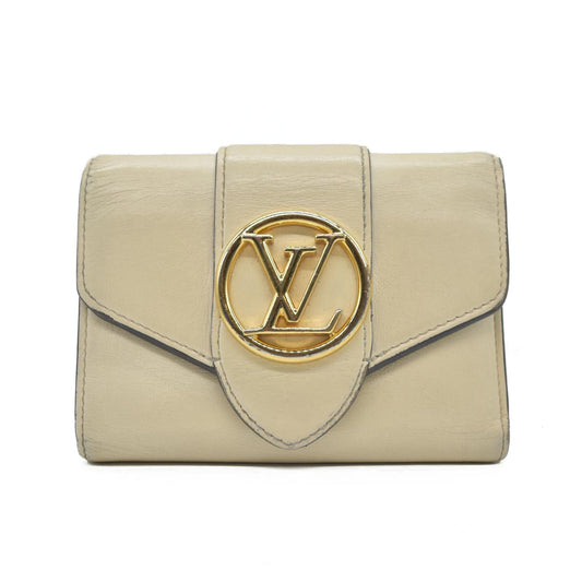 $705 2020 LOUIS VUITTON Portefeuille Pont Neuf Trifold Compact Wallet FH3210