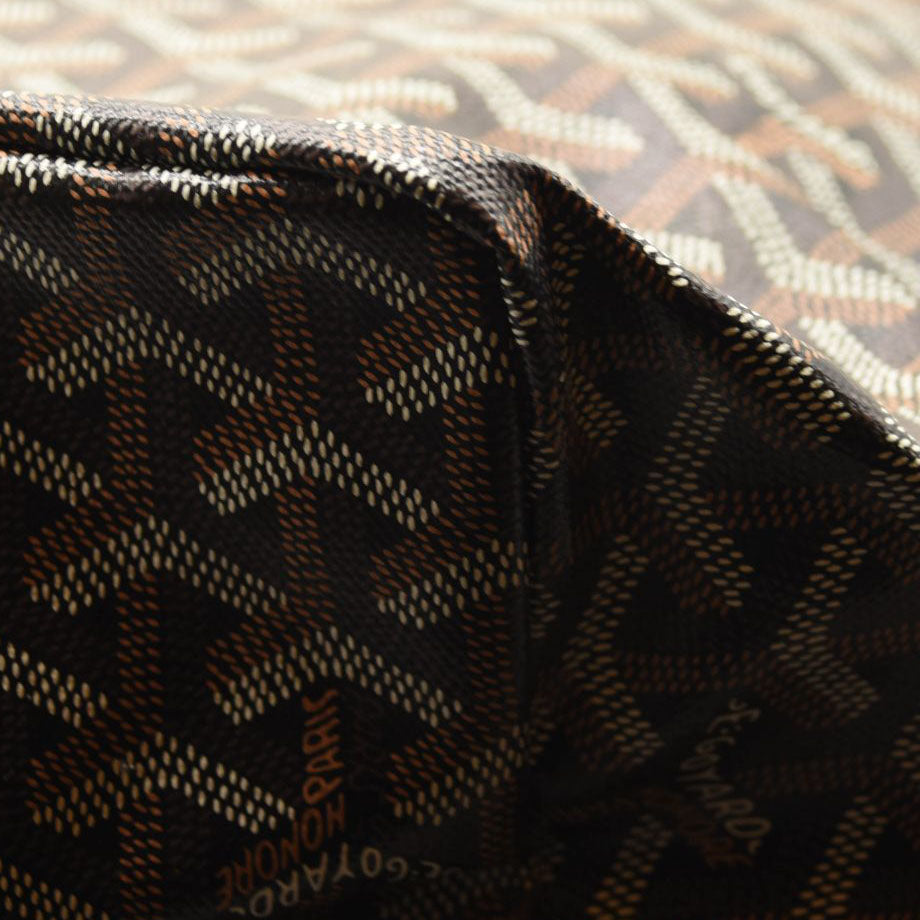 NEW GOYARD Goyardine Saint Louis GM Black