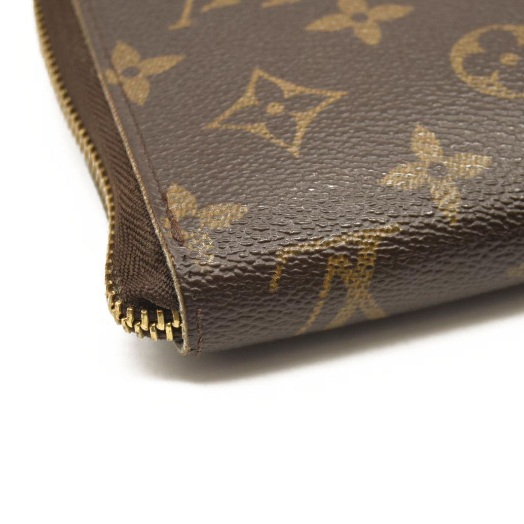 LOUIS VUITTON Monogram Zippy Wallet Organizer  VI0079