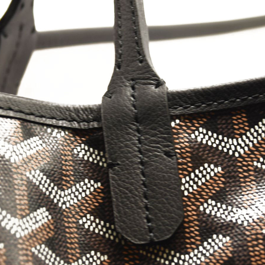 NEW GOYARD Goyardine Saint Louis GM Black