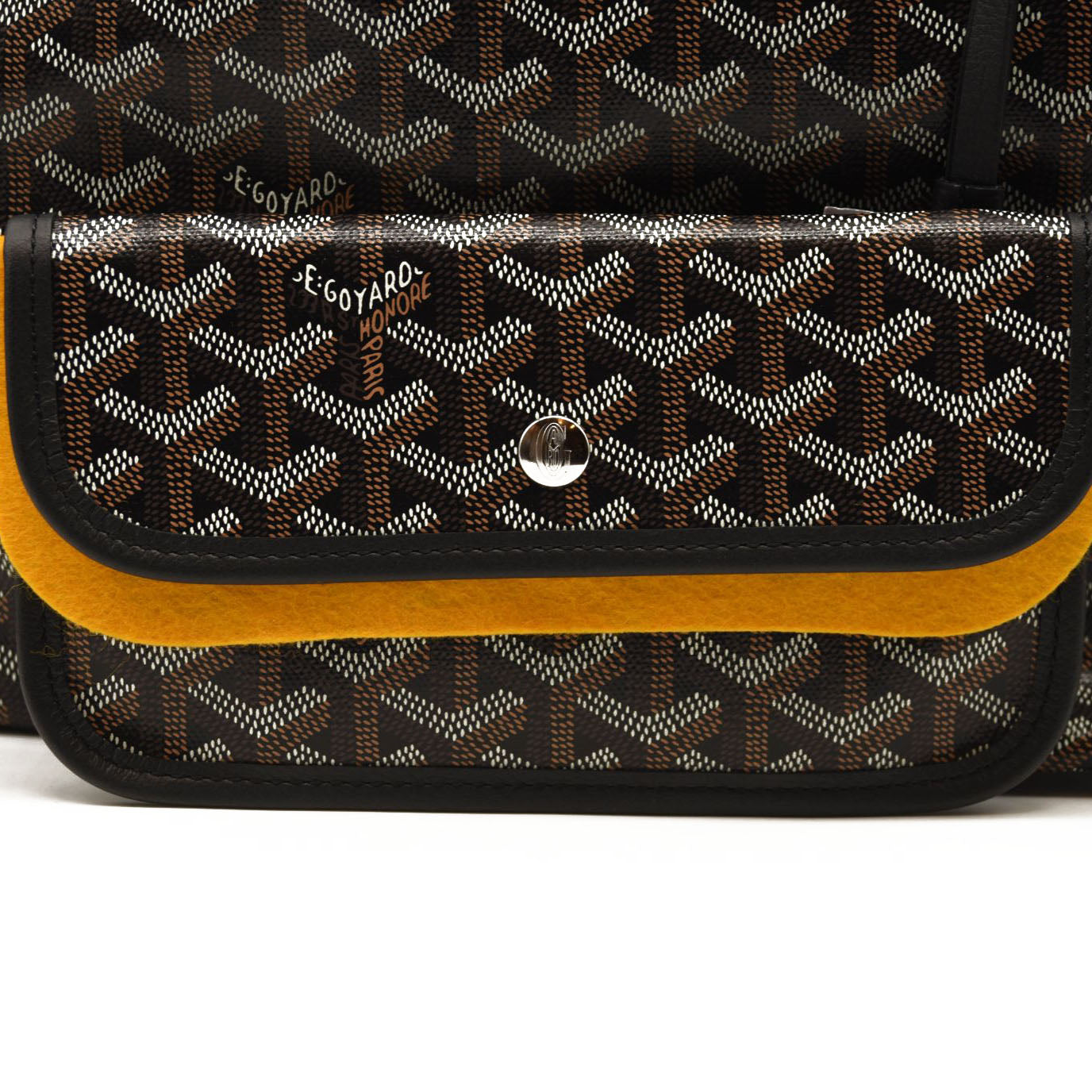 NEW GOYARD Goyardine Saint Louis GM Black