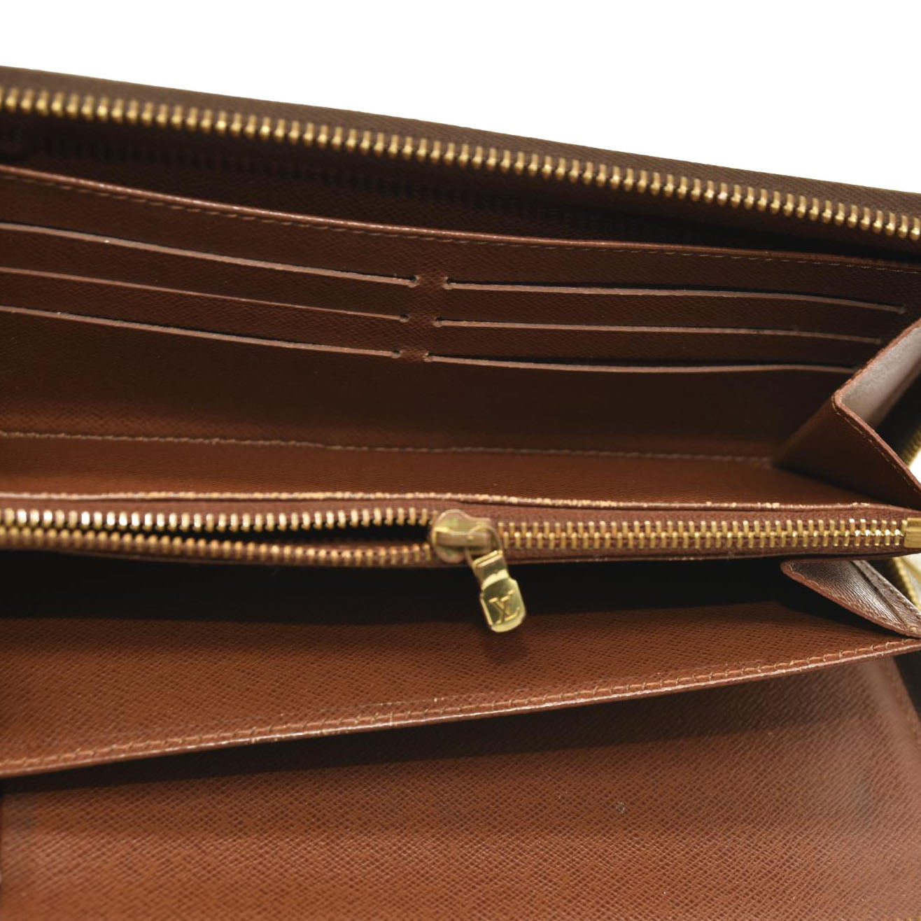 LOUIS VUITTON Monogram Zippy Wallet Organizer  VI0079